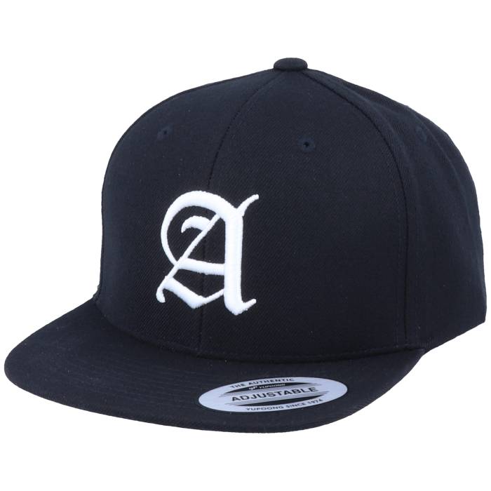 Kiddo Cap 【 Kids A Letter 3D Black Snapback Kids Black 】 黒色 ブラック Snapback スナップバック バッグ ジュニア キッズ 黒色 ブラック｜スニケス