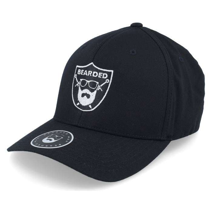 Bearded Man 【 Bearded Sword Badge Black Flexfit Men Black 】 黒色 ブラック メンズ 黒色 ブラック|スニケス