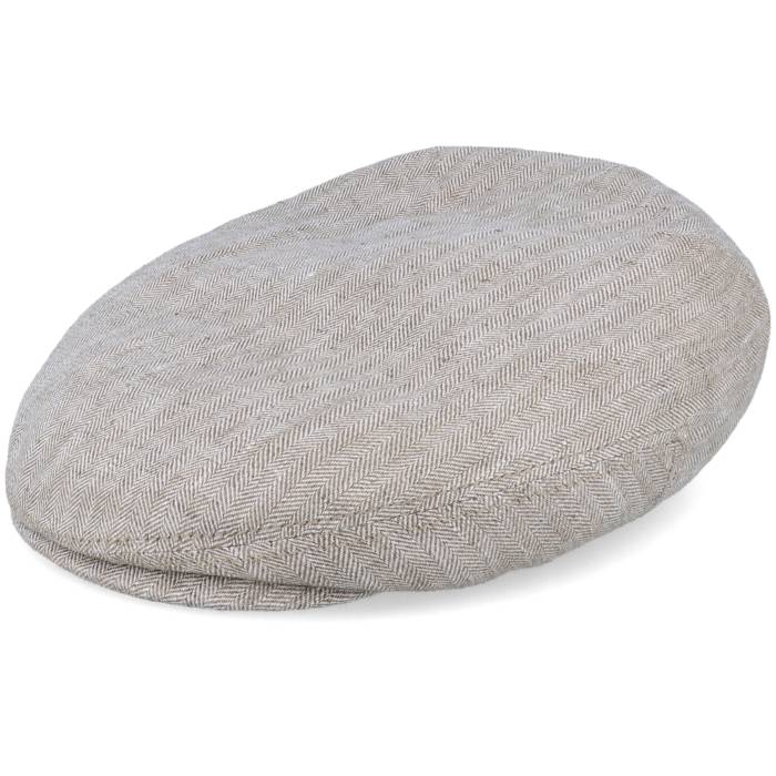 ステットソン Stetson 【 Kent Linen Natural Flat Cap Men Beige 】 ナチュラル キャップ 帽子 メンズ ベージュ|スニケス