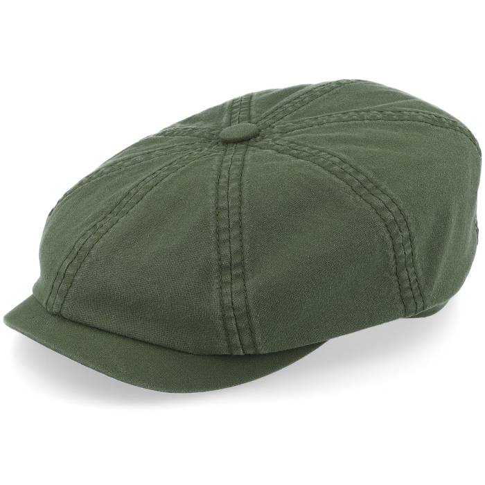ステットソン Stetson 【 Hatteras Delave Organic Cotton Forest Green Flat Cap Men Green 】 フォレスト green 緑・グリーン キャップ 帽子 メンズ green 緑・グリーン｜スニケス