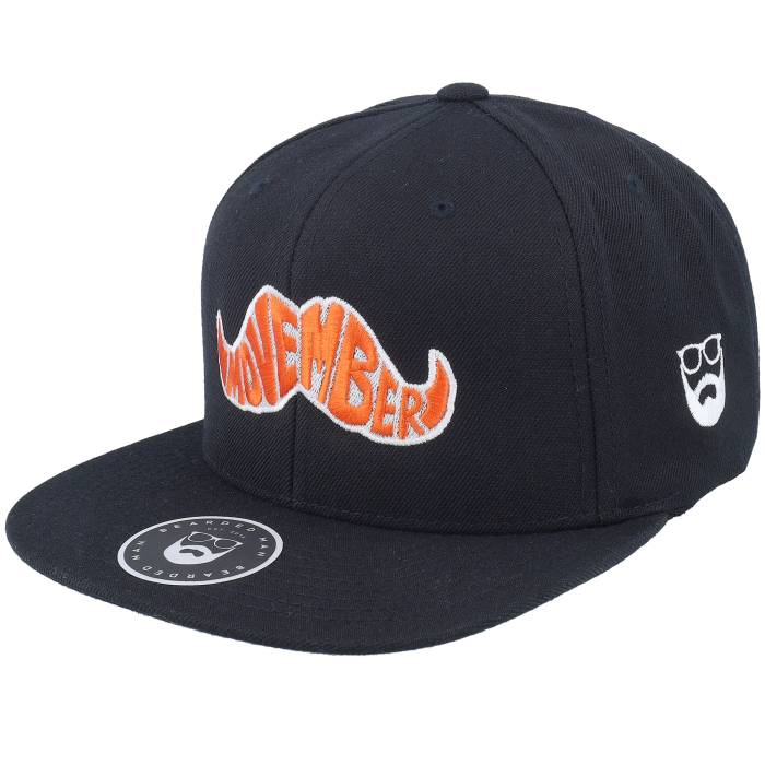 Bearded Man 【 Movember Typo Black Snapback Men Black 】 黒色 ブラック Snapback スナップバック バッグ メンズ 黒色 ブラック｜スニケス
