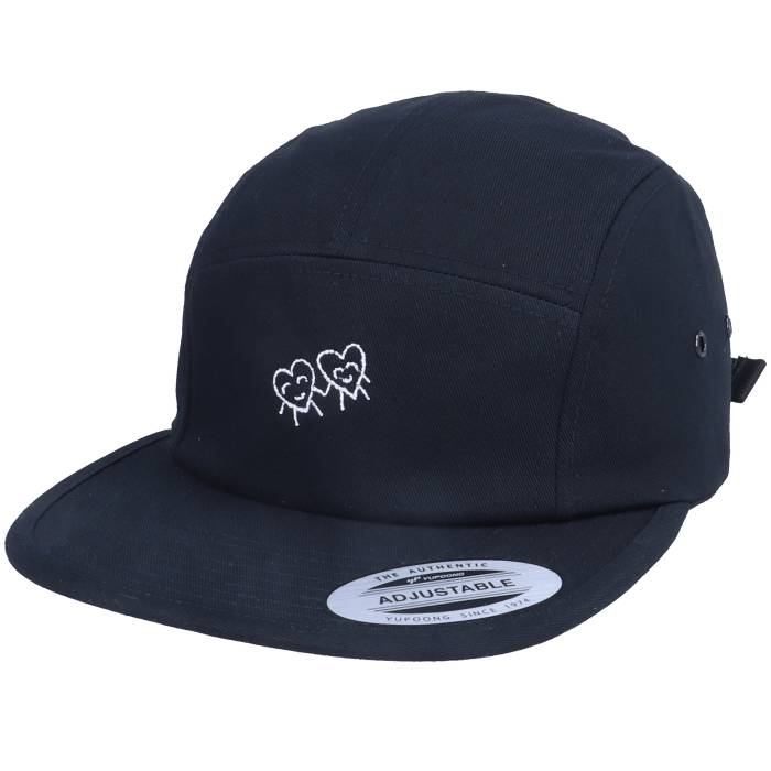 Abducted 【 Hearts Love Friends Black 5-Panel Men Black 】 黒色 ブラック メンズ 黒色 ブラック