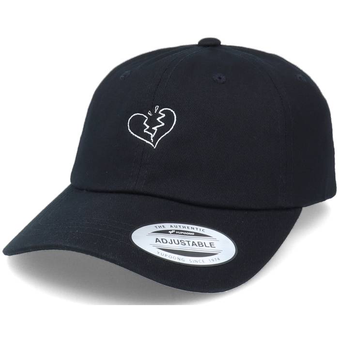 Abducted 【 Broken Heart Ache Black Dad Cap Men Black 】 黒色 ブラック キャップ 帽子 メンズ 黒色 ブラック|スニケス