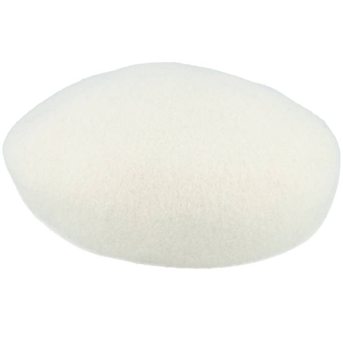 Seeberger 【 Boiled Wool White Beret Women White 】 白いこと 白いこと レディース 白いこと 白いこと