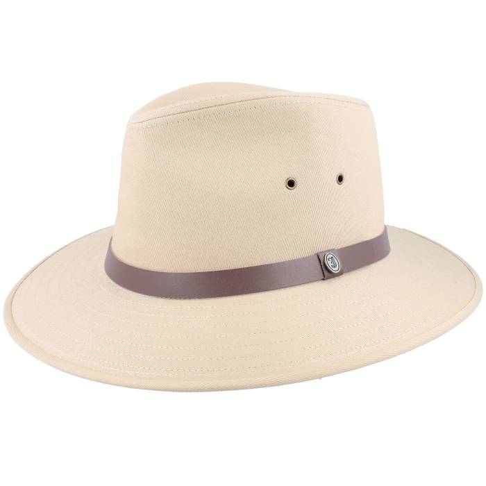 Jaxon \u0026 James 【 Cotton Safari Khaki Fedora Men Beige 】 サファリ カーキ メンズ ベージュ