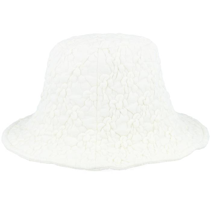 Seeberger 【 Fabric Quilted White Cloche Women White 】 白いこと 白いこと レディース 白いこと 白いこと