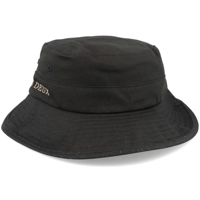 Les Deux 【 Org Hat 2.0 Black/Dark Sand Bucket Men Black 】 砂色・サンド メンズ 黒色 ブラック