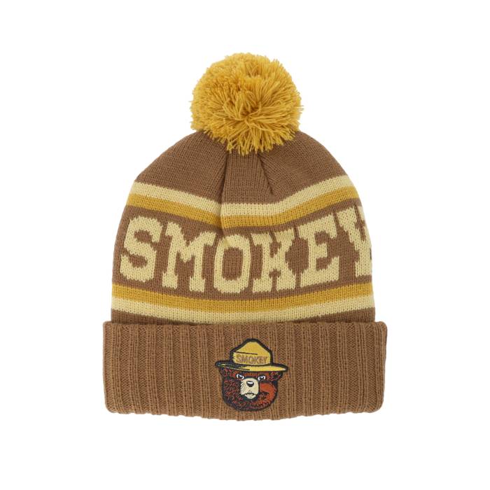 アメリカンニードル American Needle 【 Smokey Bear Pillow Line Brown Pom Men Brown 】 ピロー・枕・クッション 茶色 ブラウン メンズ 茶色 ブラウン