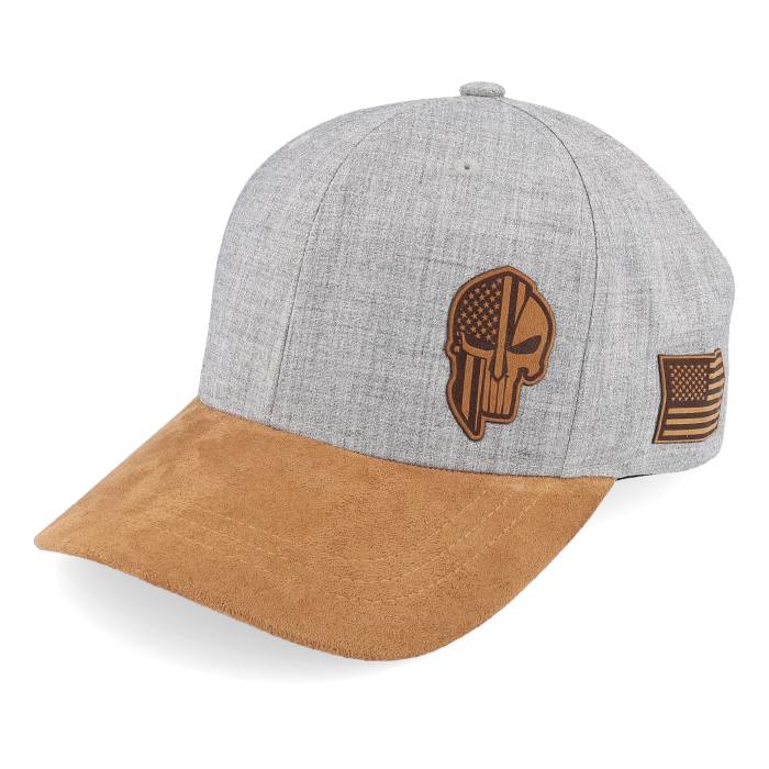 Army Head 【 Army Skull Usa Heather Grey/Suede Adjustable Men Grey 】 アーミー heather ヘザー メンズ 灰色 グレー