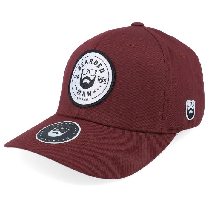 Bearded Man 【 Beard Logo R Wooly Combed Maroon Flexfit Men Red 】 ロゴ マルーン メンズ Red 赤・レッド｜スニケス 15,675円
