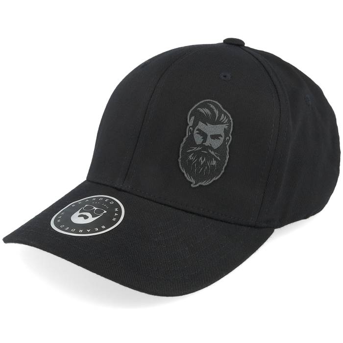 Bearded Man 【 Tough Beard Wooly Combed Black Flexfit Men Black 】 黒色 ブラック メンズ 黒色 ブラック