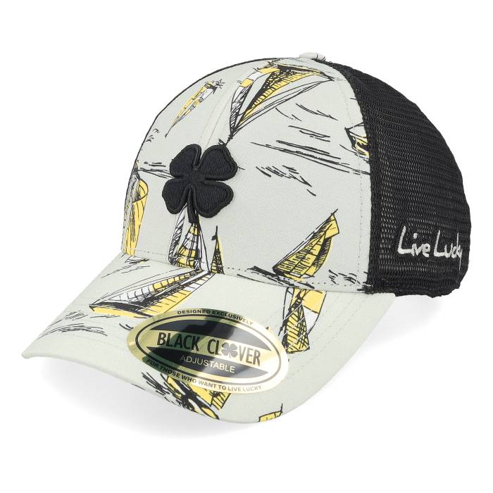 Black Clover 【 Island Luck Mint Green/Black Trucker Men Green 】 トラッカー メンズ green 緑・緑であること