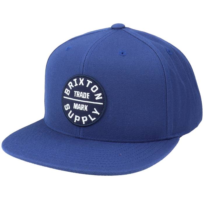 ブリクストン Brixton 【 Oath Iii Joe Blue Snapback Men Blue 】 青色 ブルー Snapback スナップバック バッグ メンズ 青色 ブルー