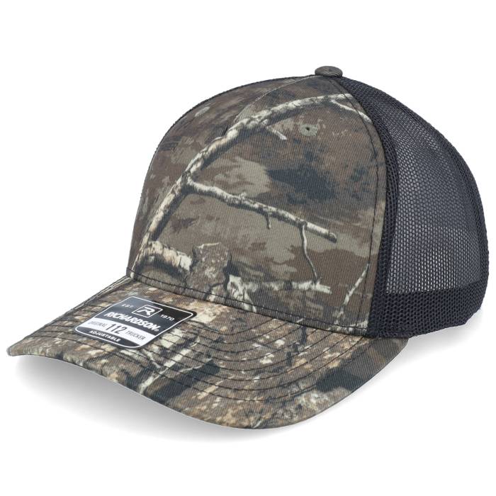 Richardson 【 112Pfp Realtree Timber/Black A-Frame Trucker Men 】 トラッカー メンズ｜スニケス