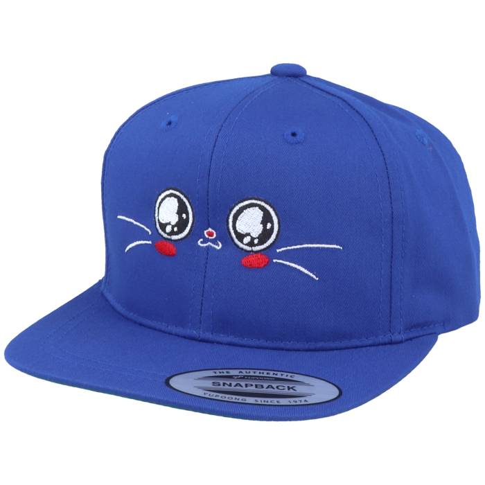 Kiddo Cap 【 Kids Cute Eyes Royal Blue Snapback Kids Blue 】 青色 ブルー Snapback スナップバック バッグ ジュニア キッズ 青色 ブルー｜スニケス
