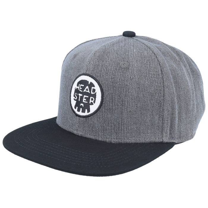 Headster 【 Kids Dark G-Nz Grey/Black Snapback Kids Grey 】 Snapback スナップバック バッグ ジュニア キッズ 灰色 グレー
