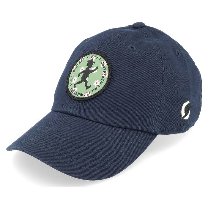 【 Kids Emil Blossom Circle Navy Dad Cap Kids Blue 】 紺色 ネイビー キャップ 帽子 ジュニア キッズ 青色 ブルー｜スニケス