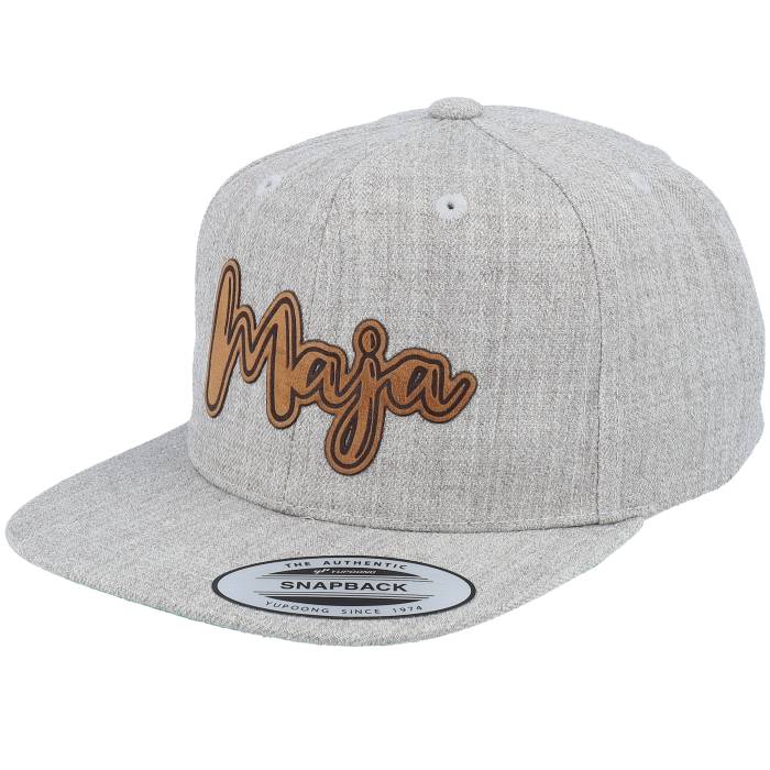 Kiddo Cap 【 Kids Maja Engraved Patch Heather Grey Snapback Kids Grey 】 heather ヘザー 灰色 グレー Snapback スナップバック バッグ ジュニア キッズ 灰色 グレー