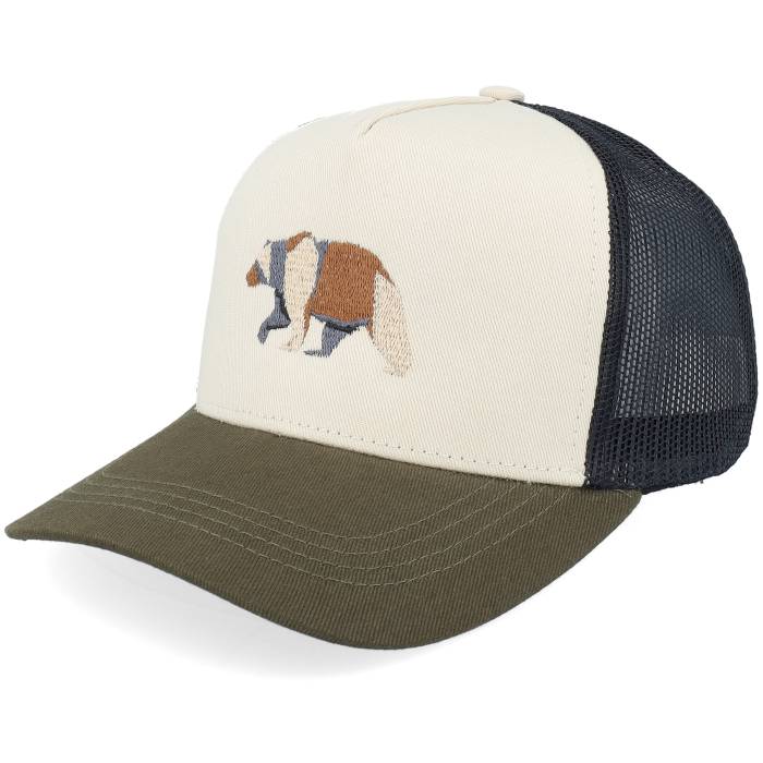 Kiddo Cap 【 Kids Origami Paper Bear Stone/Black/Olive A-Frame Trucker Kids Beige 】 トラッカー ジュニア キッズ ベージュ 15,300円