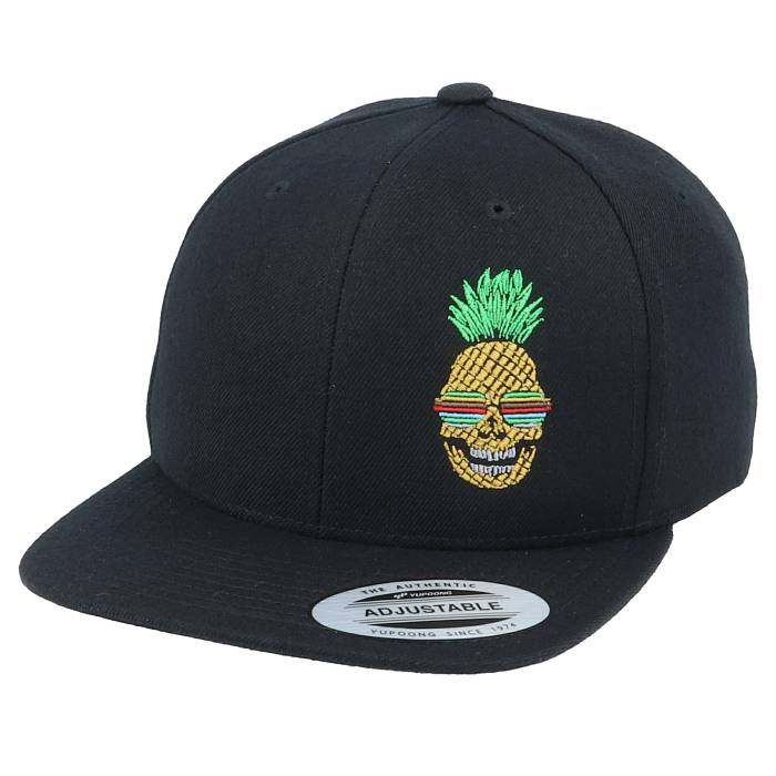 Kiddo Cap 【 Kids Shady Pineapple Skull Black Snapback Kids Black 】 黒色 ブラック Snapback スナップバック バッグ ジュニア キッズ 黒色 ブラック|スニケス
