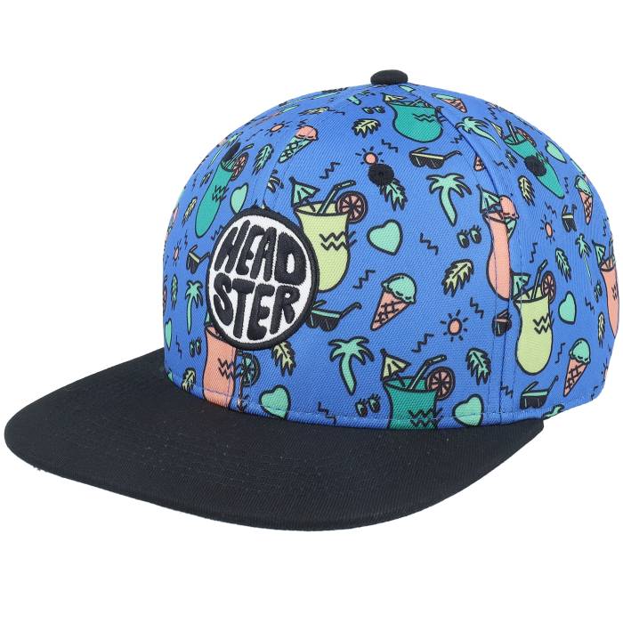 Headster 【 Kids Summer Crush Salty Blue Snapback Kids Blue 】 Summer サマー 青色 ブルー Snapback スナップバック バッグ ジュニア キッズ 青色 ブルー|スニケス