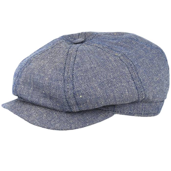 Cth Ericson 【 Alan Sr. Belo Blue Flat Cap Men Blue 】 青色 ブルー キャップ 帽子 メンズ 青色 ブルー