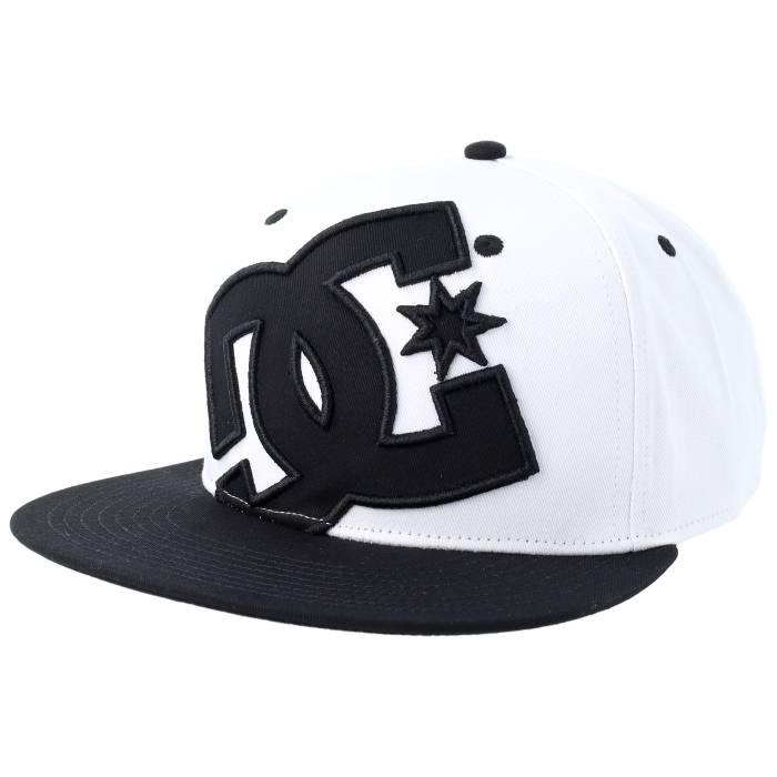 ディーシー Dc 【 Double That Cap White/Black Snapback Men White 】 旗がしら かぶり笠 Snapback スナップバック 御徒面子 メンズ 白いこと 白いこと
