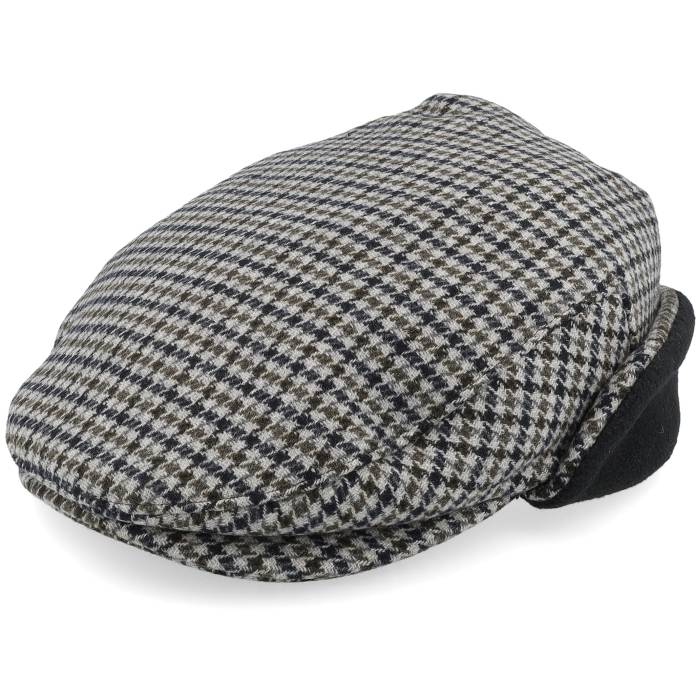 ブリクストン Brixton 【 Hooligan Earflap Black/Grey/Charcoal Snap Cap Men 】 キャップ 帽子 メンズ