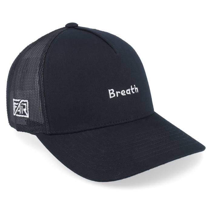Fair 【 Breath Black A-Frame Trucker Men Black 】 黒色 ブラック トラッカー メンズ 黒色 ブラック|スニケス