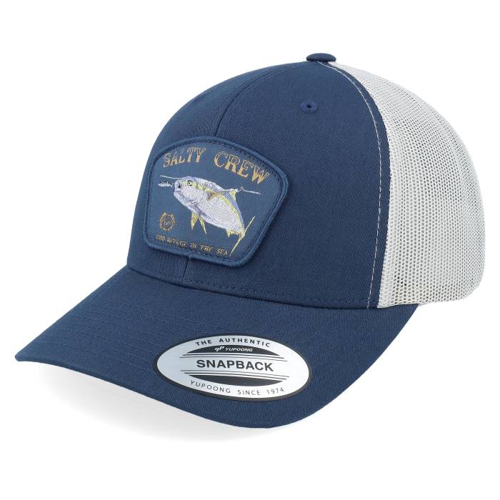 ソルティークルー Salty Crew 【 Surface Retro Navy/Silver Trucker Men Blue 】 レトロ トラッカー メンズ 青色 ブルー|スニケス