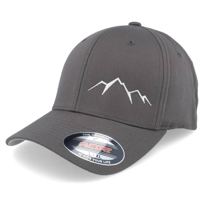 Wild Spirit 【 Small Mountain White/Dark Grey Flexfit Men Grey 】 灰色 グレー メンズ 灰色 グレー｜スニケス