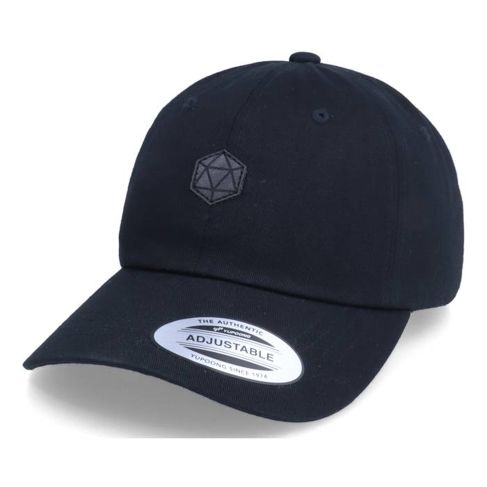 Gamerz 【 Tiny Charcoal D20 Patch Black Dad Cap Men Black 】 チャコール 黒色 ブラック キャップ 帽子 メンズ 黒色 ブラック|スニケス