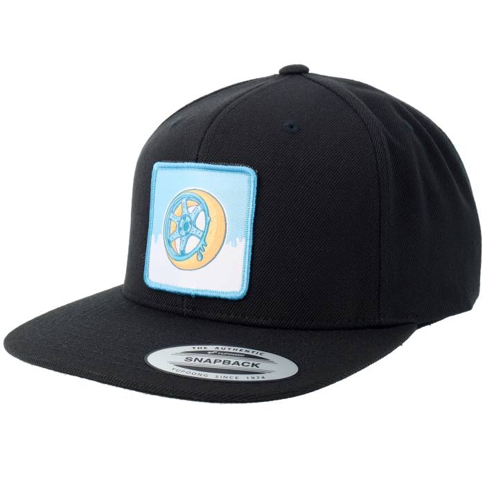 Gearshift 【 Blue Doughnut Rim Black Snapback Men Black 】 青色 ブルー 黒色 ブラック Snapback スナップバック バッグ メンズ 黒色 ブラック｜スニケス