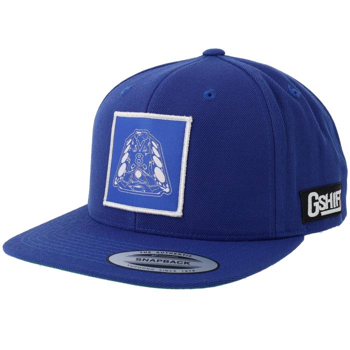 Gearshift 【 V8 Engine Blueprint Patch Royal Snapback Men Blue 】 Snapback スナップバック バッグ メンズ 青色 ブルー|スニケス