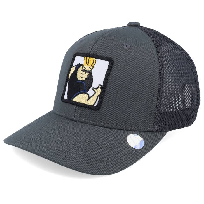 Johnny Bravo 【 Bravo Pose Charcoal Trucker Men Grey 】 チャコール トラッカー メンズ 灰色 グレー|スニケス