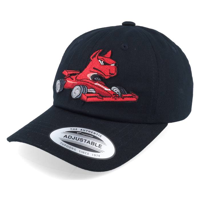Kiddo Cap 【 Kids Dog Formula 1 Black Kids Dad Cap Kids Black 】 黒色 ブラック キャップ 帽子 ジュニア キッズ 黒色 ブラック|スニケス
