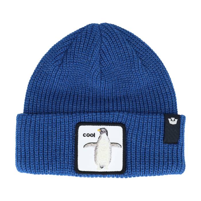 Goorin 【 Kids The Penguin Beanie Mini Royal Blue Cuff Kids Blue 】 キャップ 帽子 青色 ブルー ジュニア キッズ 青色 ブルー|スニケス