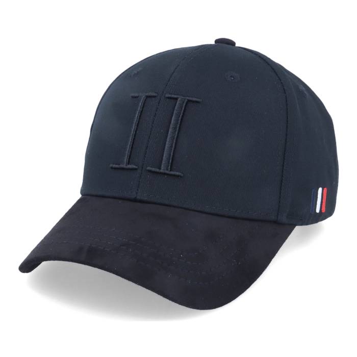 Les Deux 【 Baseball Cap Suede Ii Black Adjustable Men Black 】 野球 旗がしら かぶり笠 スエード・スウェード 黒いこと 黒いこと メンズ 黒いこと 黒いこと