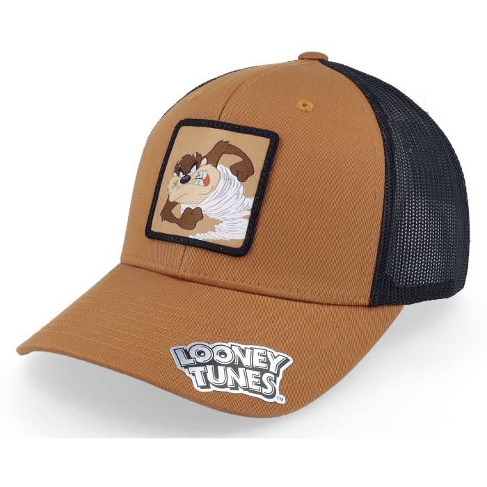 Looney Tunes 【 Taz Caramel/Black Trucker Men Brown 】 トラッカー メンズ 茶色 ブラウン|スニケス
