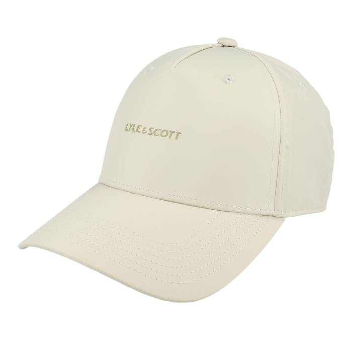 ライルアンドスコット Lyle & Scott 【 Shell Fabric Cap Grey Taupe A-Frame Adjustable Men Beige 】 shell シェル キャップ 帽子 灰色 グレー メンズ ベージュ|スニケス