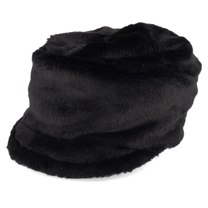【★百貨店SALE★6/11真夜中2時迄】Mayser 【 Fijara Fake Fur Black Visor Beanie Men Black 】 黒いこと 黒いこと 旗がしら かぶり笠 メンズ 黒いこと 黒いこと