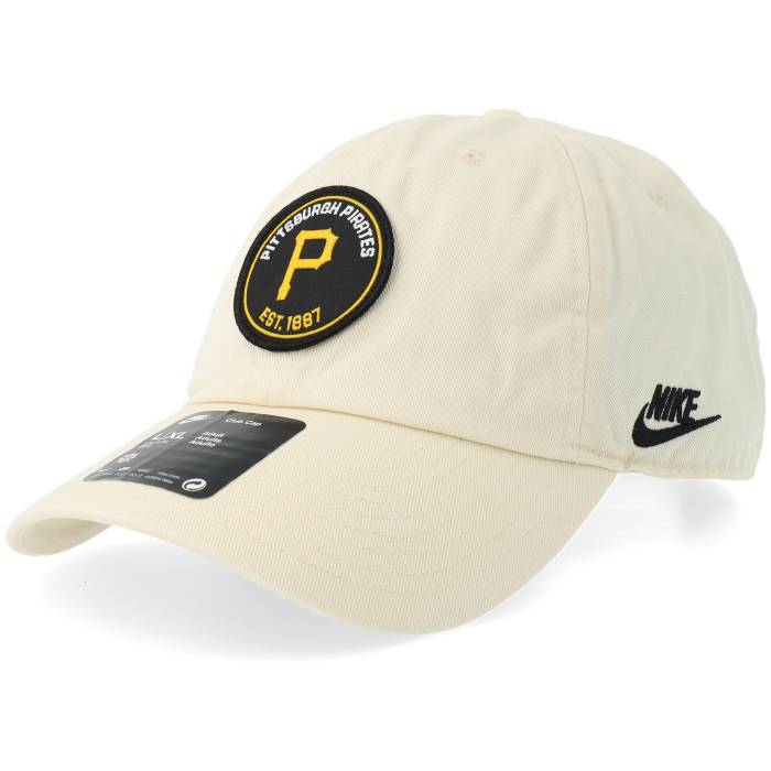 Nike Mlb 【 Pittsburgh Pirates Club Natural Dad Cap Men Beige 】 ピッツバーグ 海賊団 クラブ ナチュラル キャップ 帽子 メンズ ベージュ|スニケス