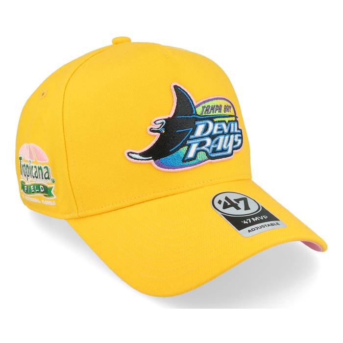 フォーティーセブンブランド 47 Brand 【 Hatstore Exclusive X Tampa Bay Rays Dua Yellow Gold A-Frame Adjustable Men Yellow 】 レイズ yellow 黄色・イエロー ゴールド メンズ yellow 黄色・イエロー｜スニケス 15,048円