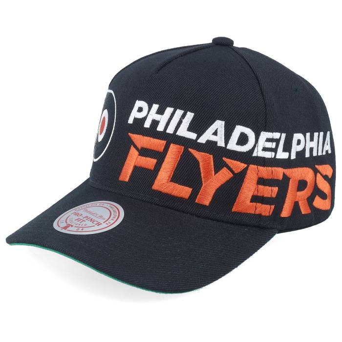 ミッチェル\u0026ネス Mitchell \u0026 Ness 【 Philadelphia Flyers Busted Pro Black A-Frame Adjustable Men Black 】 兄弟愛の都市 フライヤーズ 労働者階級 黒いこと 黒いこと メンズ 黒いこと 黒いこと