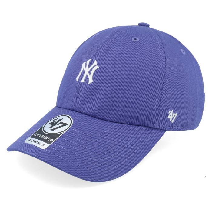 フォーティーセブンブランド 47 Brand 【 New York Yankees Mlb 47 Clean Up Deep Space Dad Cap Men Purple 】 ヤンキース ディープ キャップ 帽子 メンズ Purple 紫・パープル|スニケス