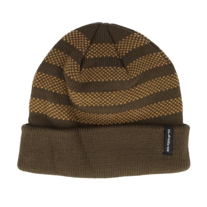 クイックシルバー Quiksilver 【 Calm Seas Dark Brown Cuff Men Brown 】 茶色 ブラウン メンズ 茶色 ブラウン|スニケス