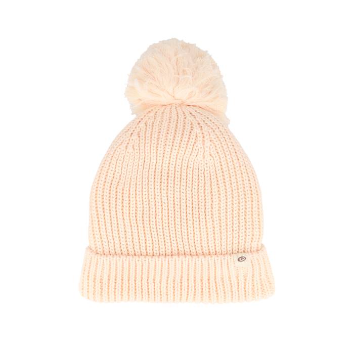 【★百貨店SALE★6/11十二時2時迄】クイックしろがね色 Quiksilver 【 Sol Seeker Beanie Off White Pom Women Pink 】 旗がしら かぶり笠 白いこと 白いこと レディース pink サクラ色