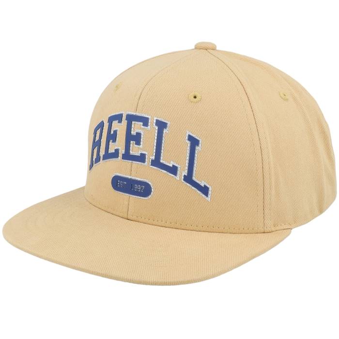 Reell 【 Team Cap Straw Snapback Men Beige 】 Team チーム キャップ 帽子 Snapback スナップバック バッグ メンズ ベージュ|スニケス