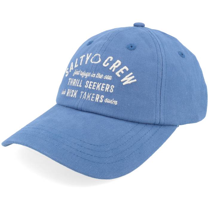 ソルティークルー Salty Crew 【 Night Bite Bluestone Dad Cap Men Blue 】 ナイト キャップ 帽子 メンズ 青色 ブルー|スニケス