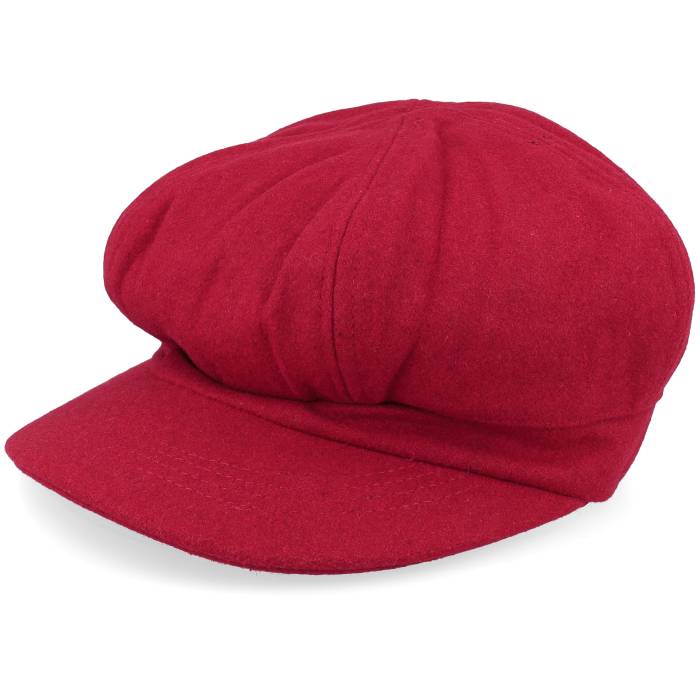 【★百貨店SALE★6/11夜夜中2時迄】【 Wool Blend Baker Boy Cap Red Vega Cap Women Red 】 旗がしら かぶり笠 Red 赤・赤いこと ベガ・ヴェガ レディース Red 赤・赤いこと
